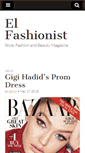 Mobile Screenshot of elfashionist.com
